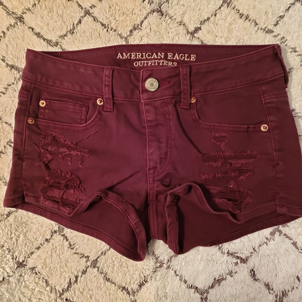 American Eagle Distressed Shorts